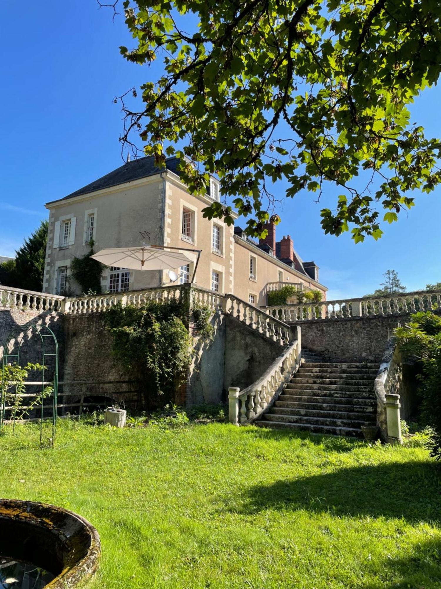 Chateau De La Huberdiere Nazelles-Negron Екстер'єр фото