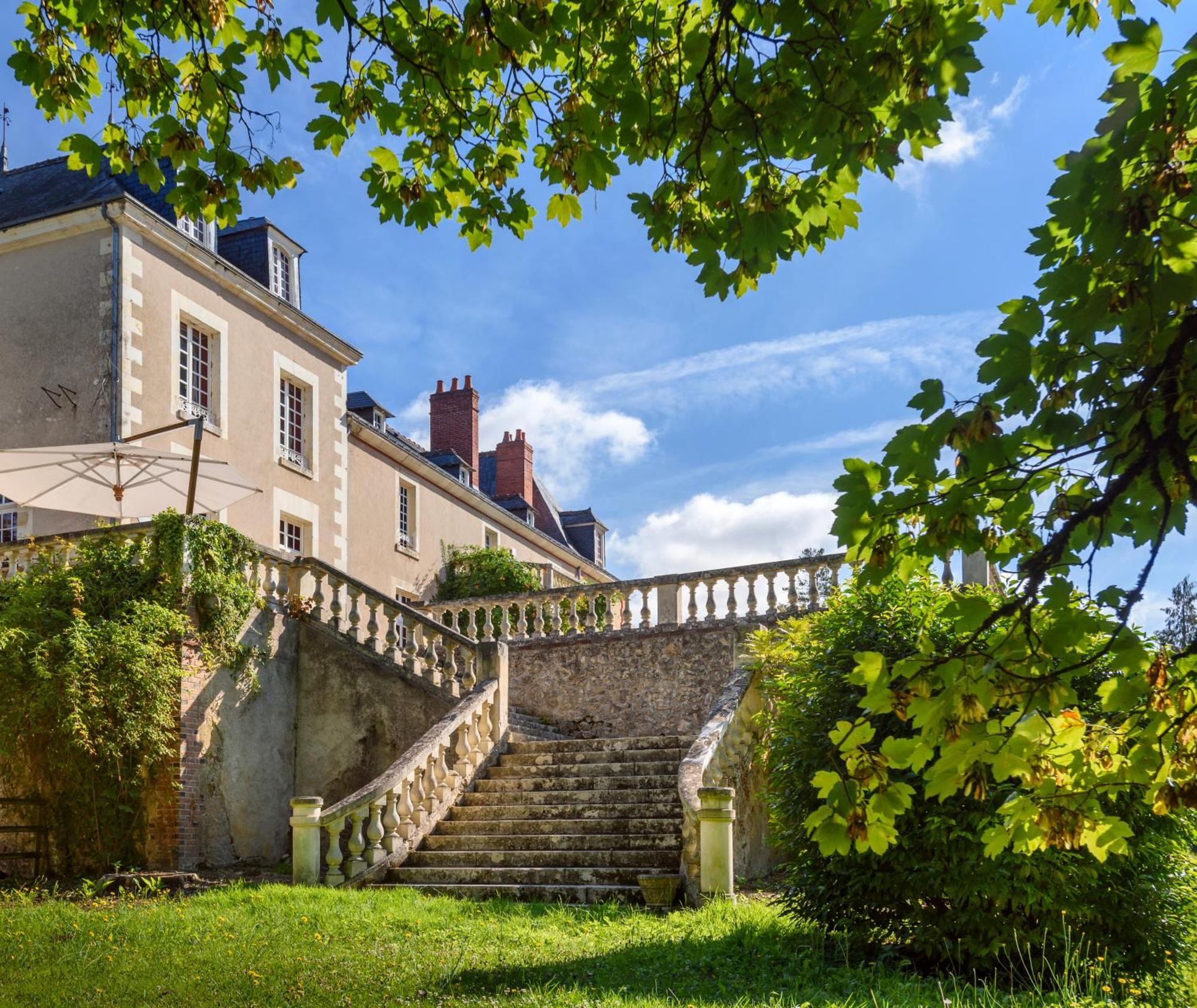 Chateau De La Huberdiere Nazelles-Negron Екстер'єр фото